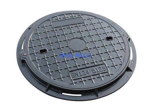 SMC Manhole Cover Compression Molding